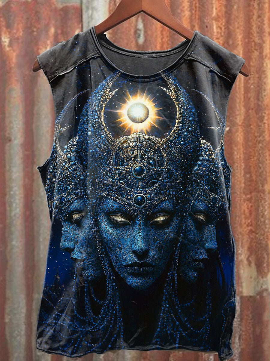 Men's Casual Printed Tank Top