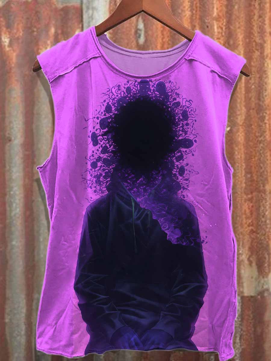 Men's Casual Printed Tank Top