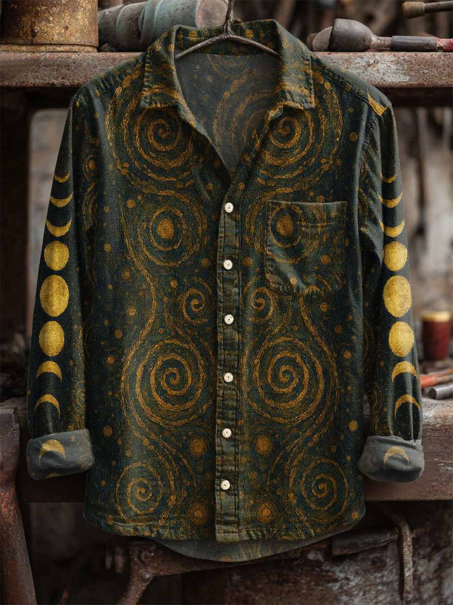 Men's Vintage Print Shirt