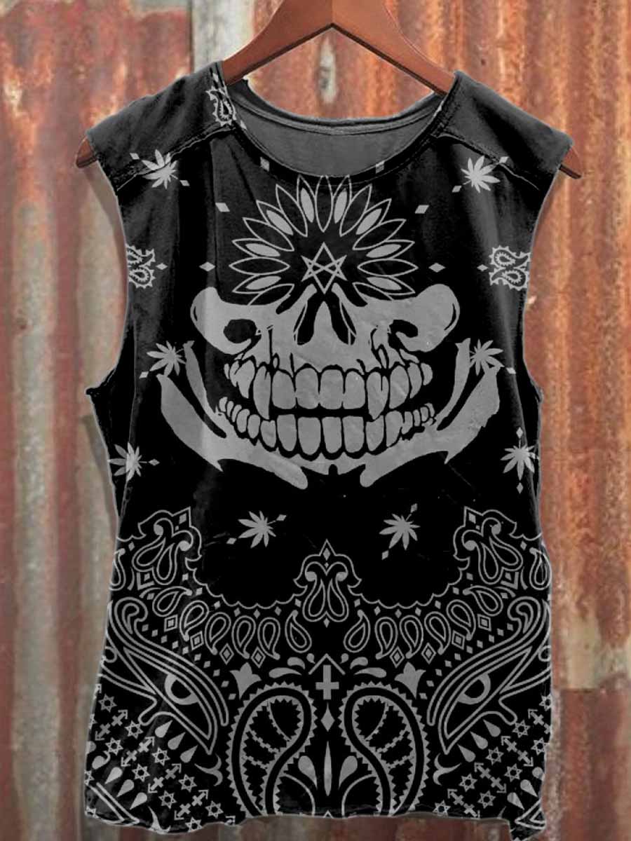 Men's Casual Printed Tank Top