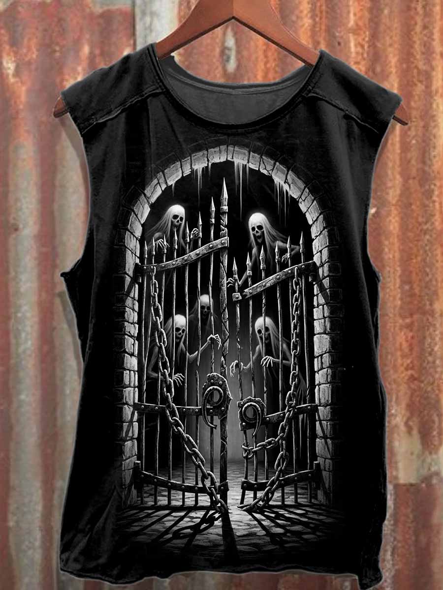 Men's Casual Printed Tank Top