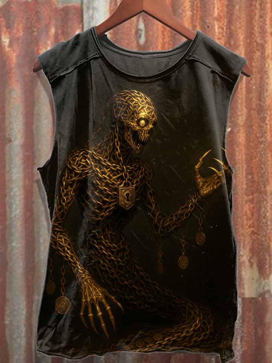 Men's Casual Printed Tank Top