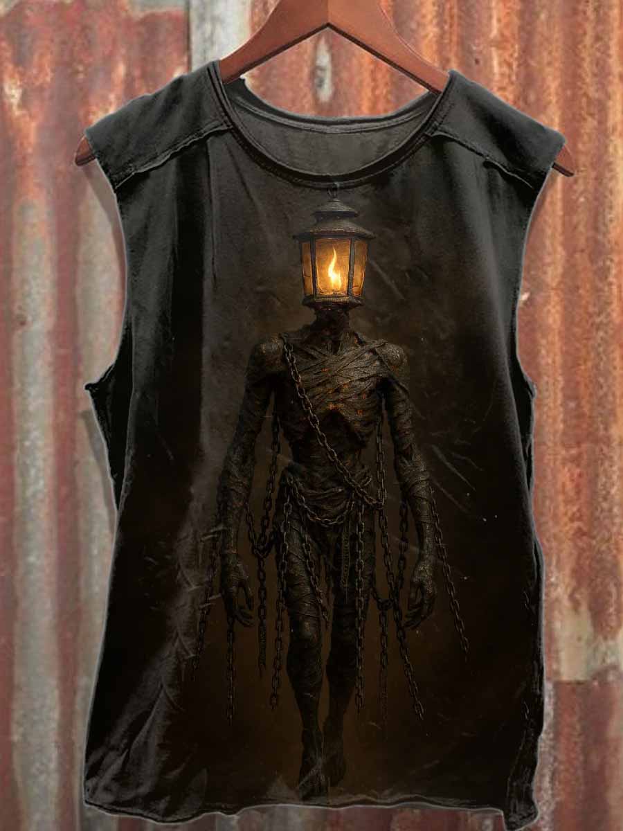 Men's Casual Printed Tank Top