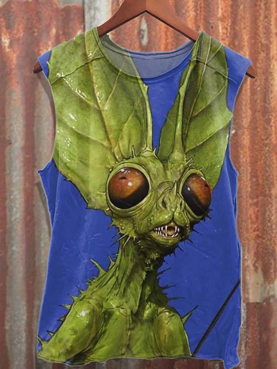 Men's Casual Printed Tank Top