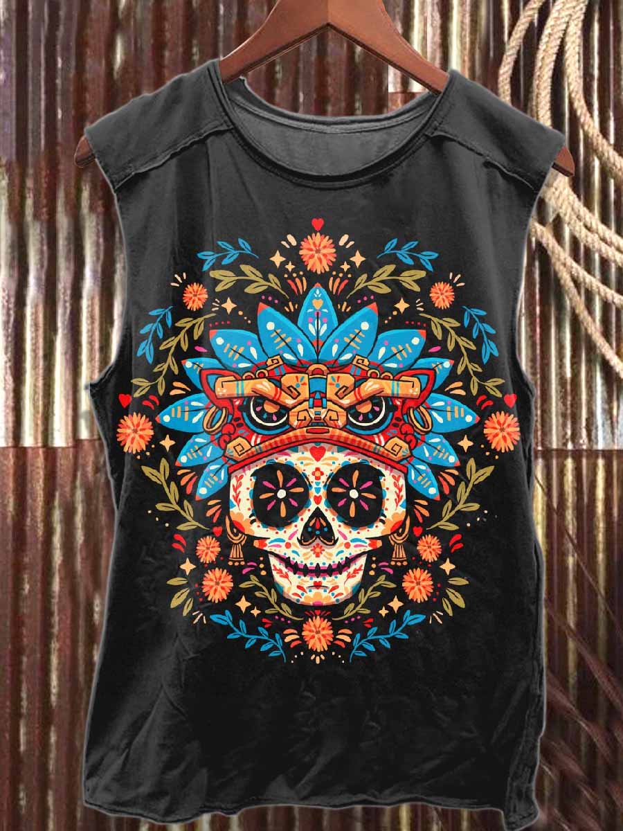 Men's Casual Printed Tank Top