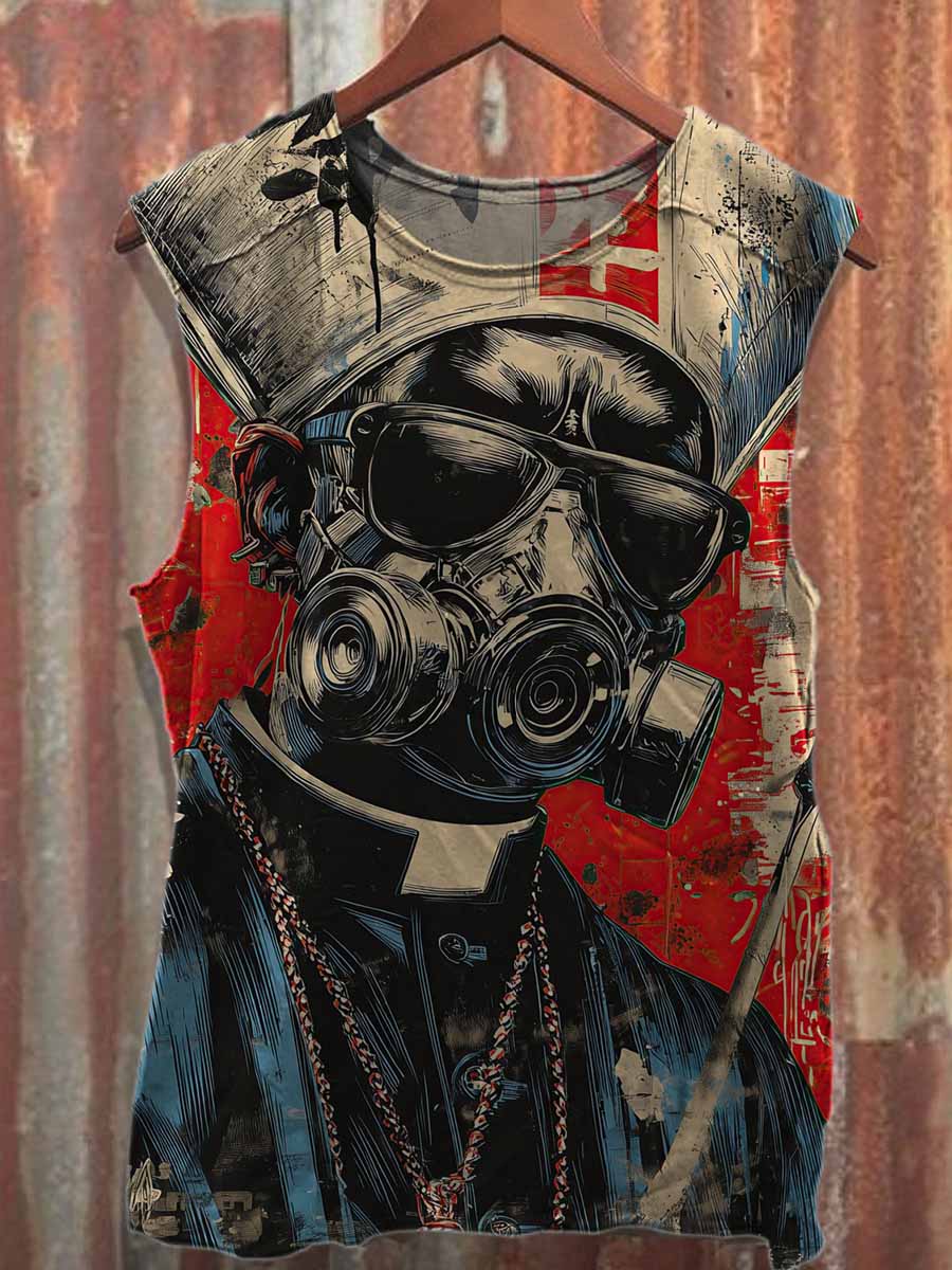 Men's Casual Printed Tank Top