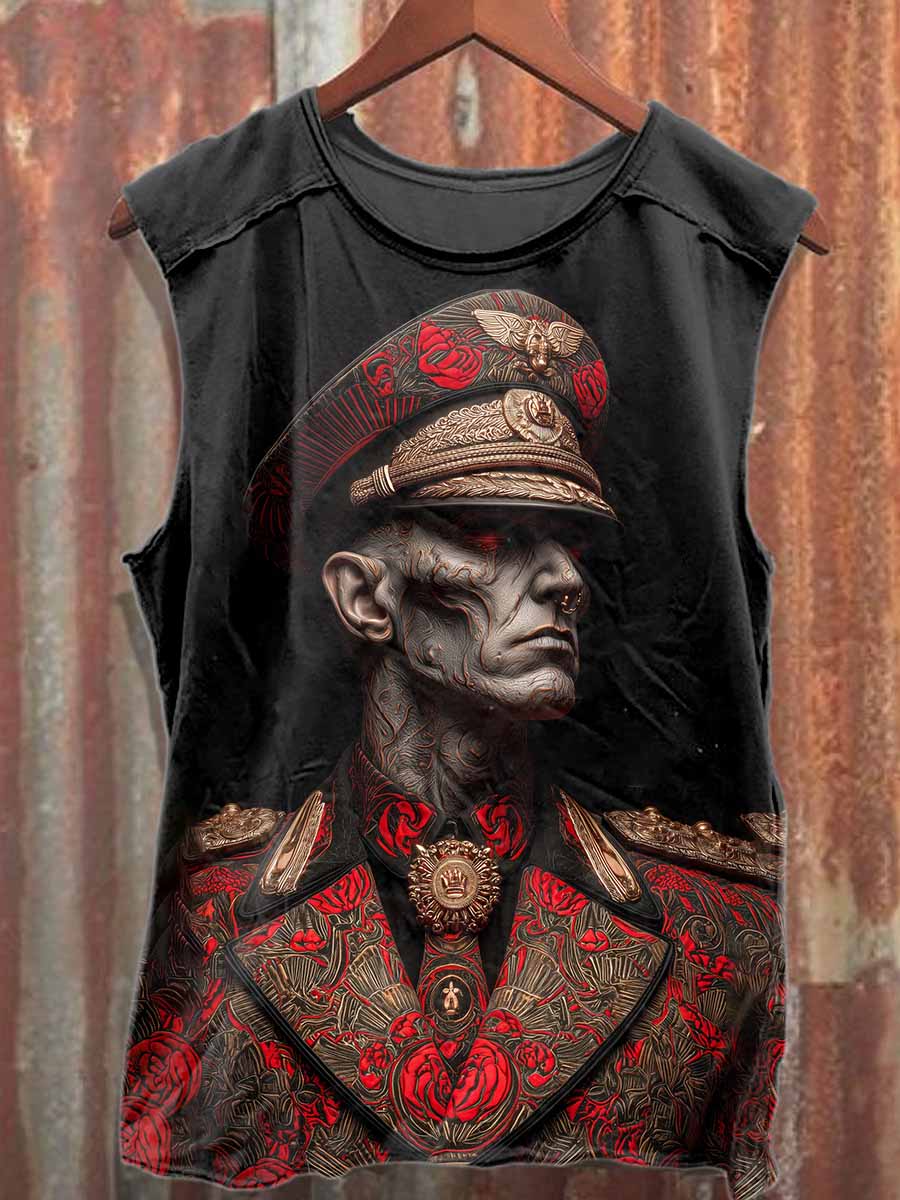 Men's Casual Printed Tank Top