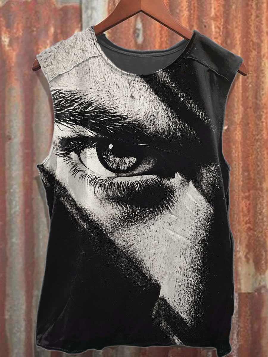 Men's Casual Printed Tank Top