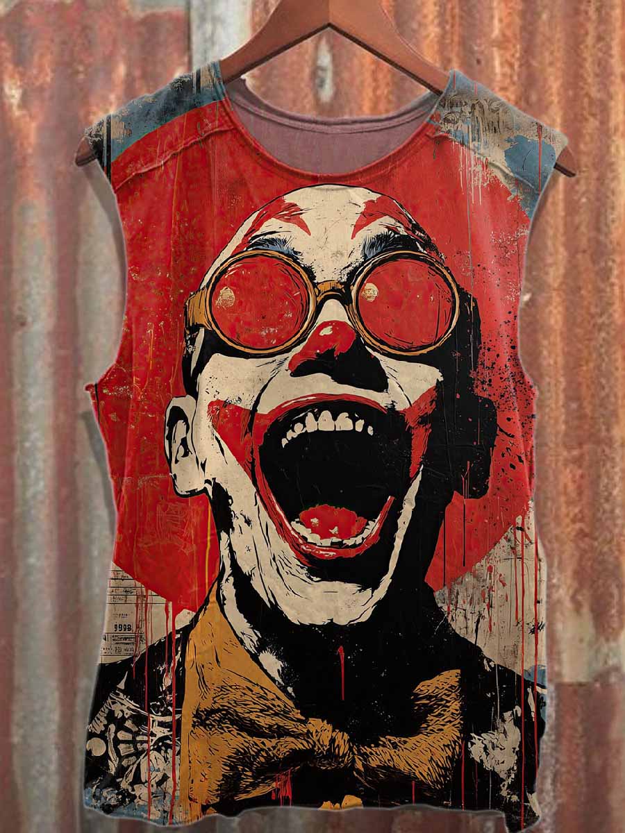 Men's Casual Printed Tank Top