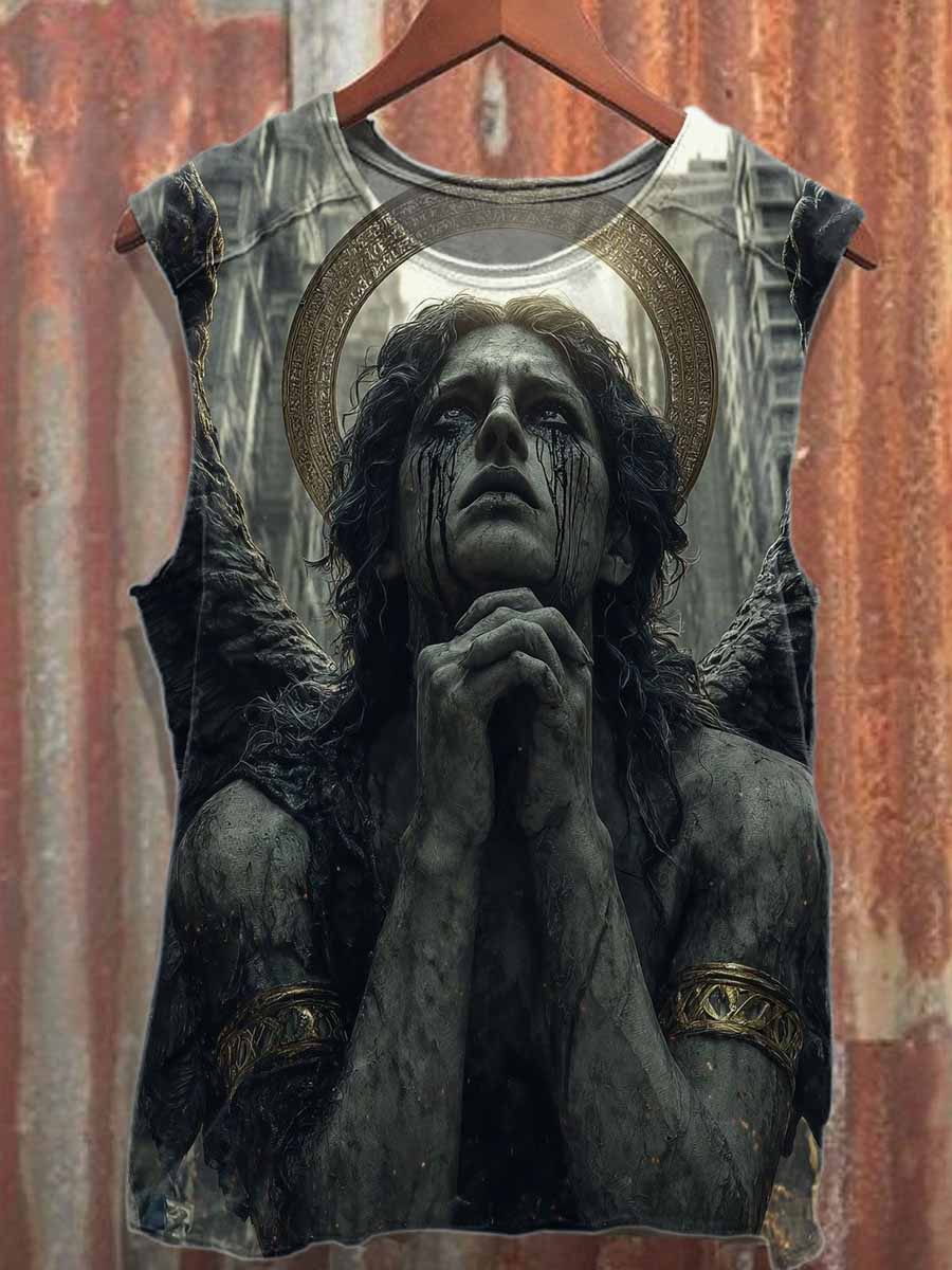 Men's Casual Printed Tank Top