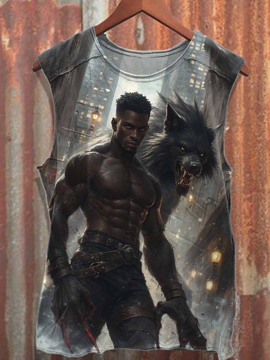 Variation Human Printed Casual Cotton T-shirt