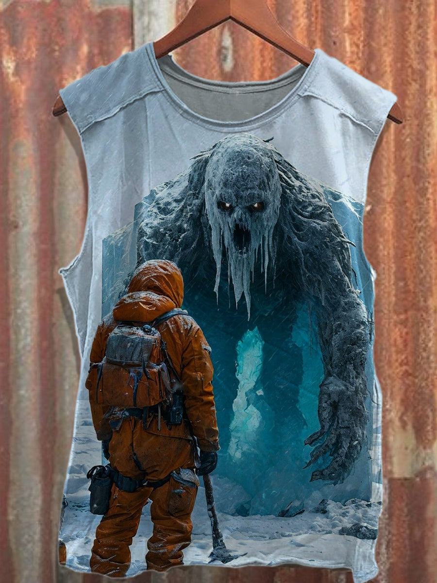 Men's Casual Printed Tank Top