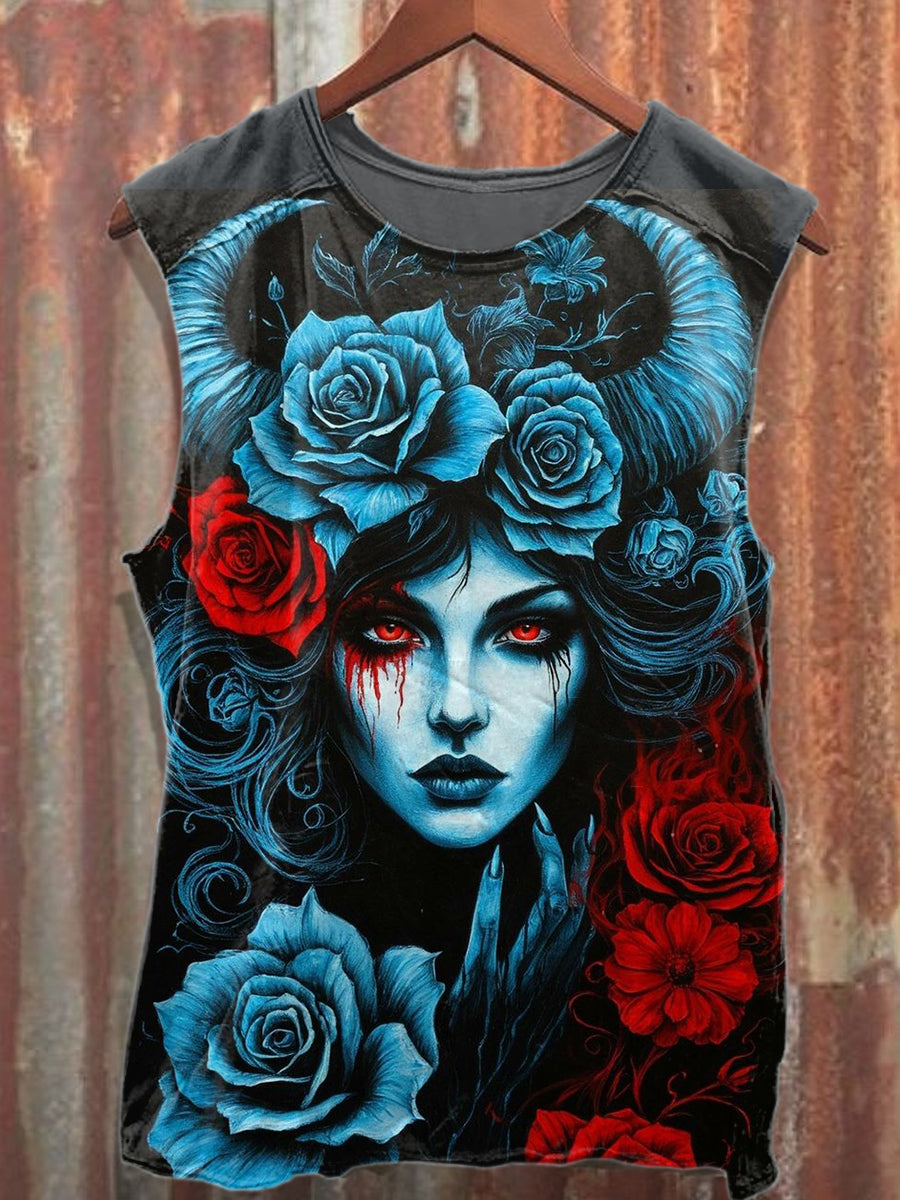 Men's Casual Printed Tank Top