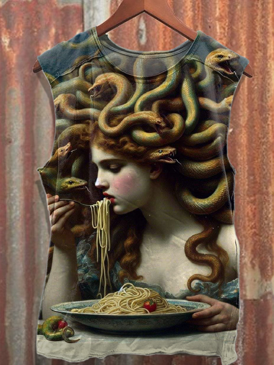 Men's Casual Printed Tank Top