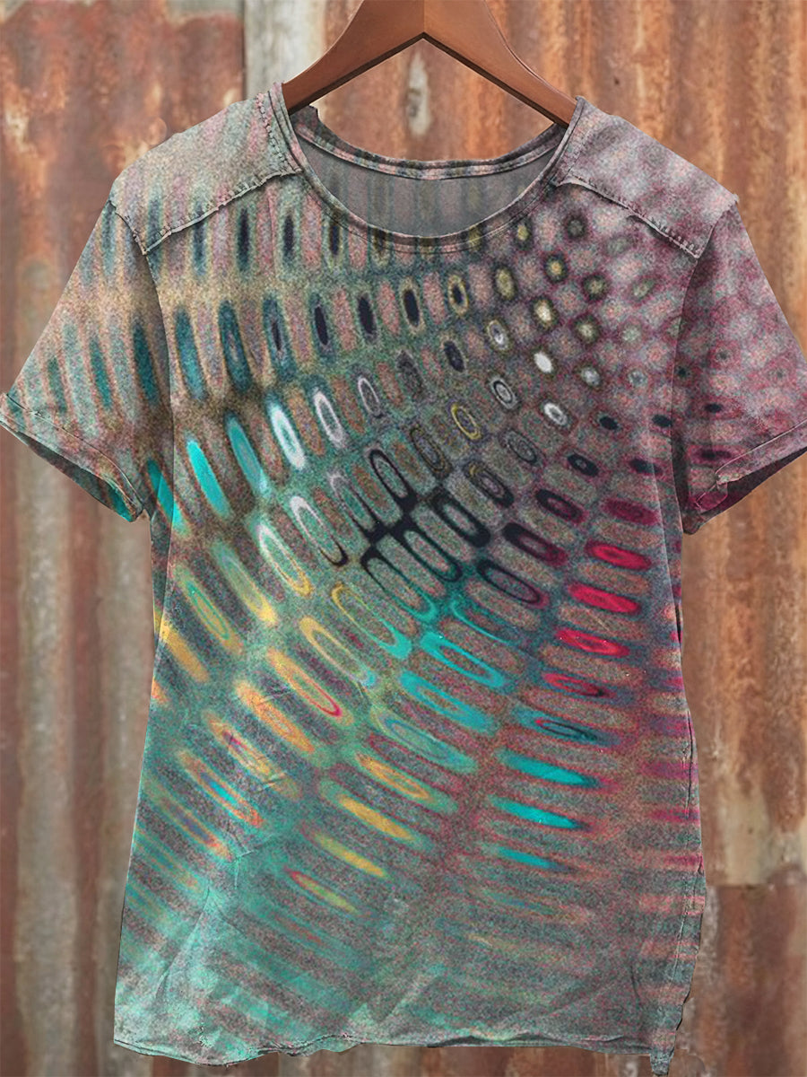 Gorgeous Graffiti Art Printed Loose T-shirt