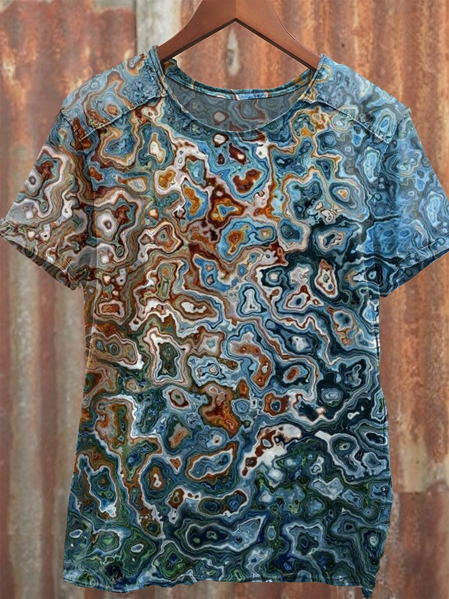 Gorgeous Graffiti Art Printed Loose T-shirt