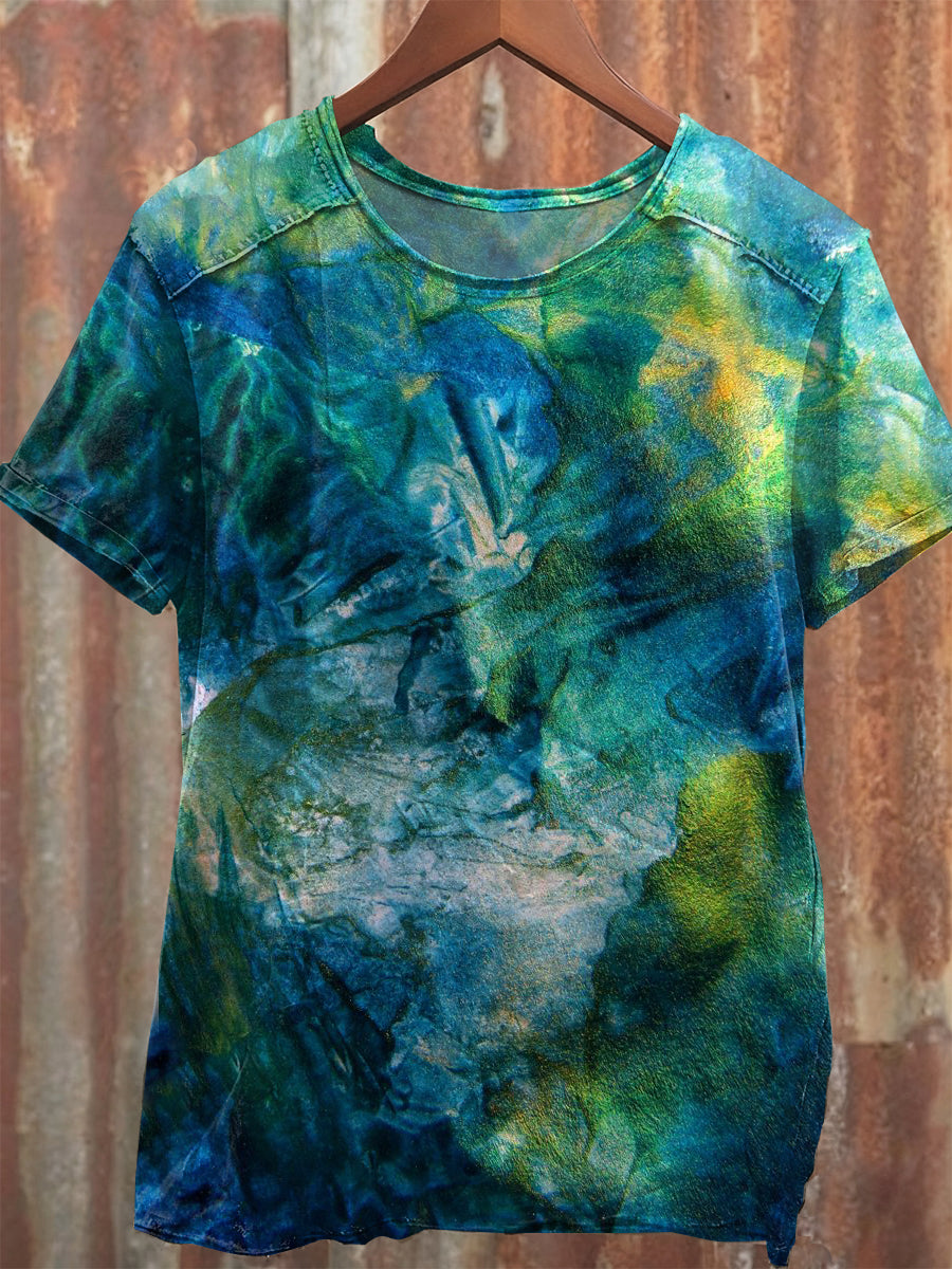Gorgeous Graffiti Art Printed Loose T-shirt
