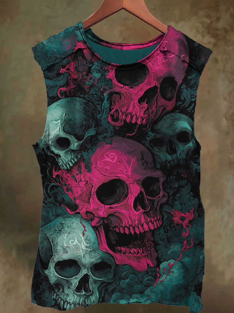 Unisex Pop Art Art Illustration Print Casual Cotton Tank Top