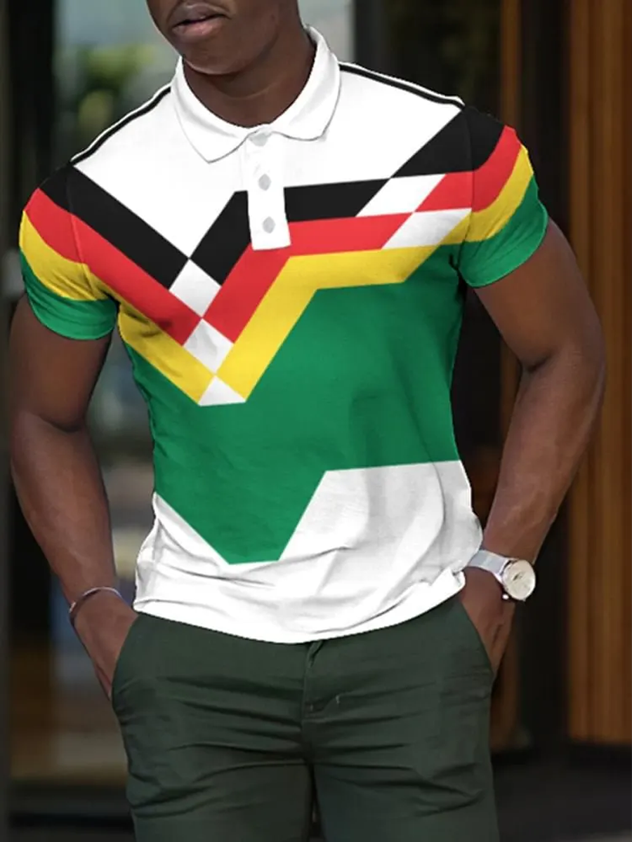Men's Juneteenth Print polo shirt