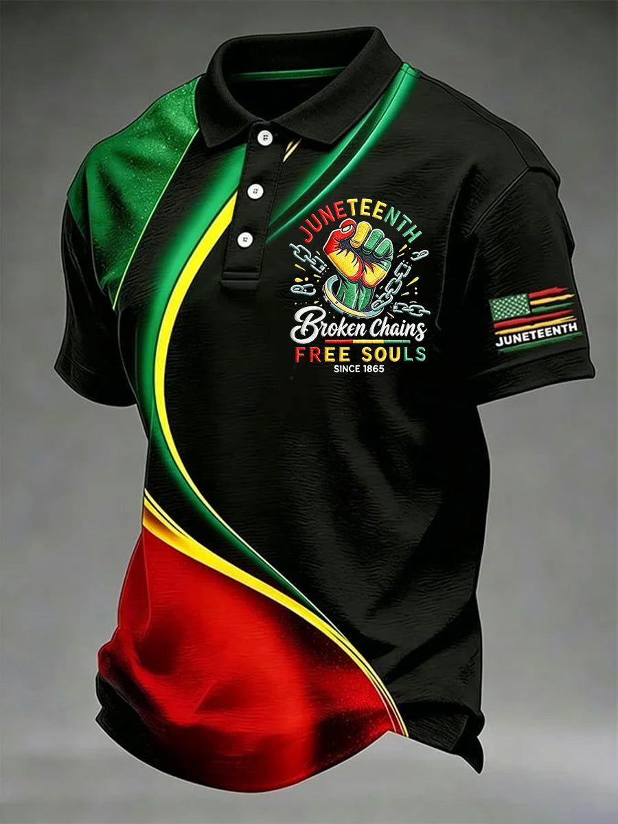 Men's Juneteenth 1865 Short Sleeve Top