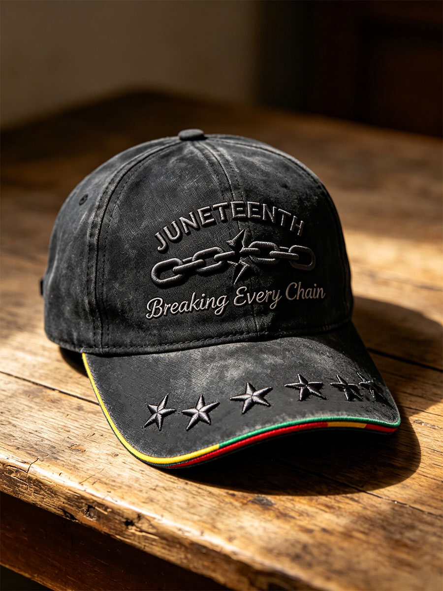 Unisex Juneteenth Breaking Evry Chain Hat