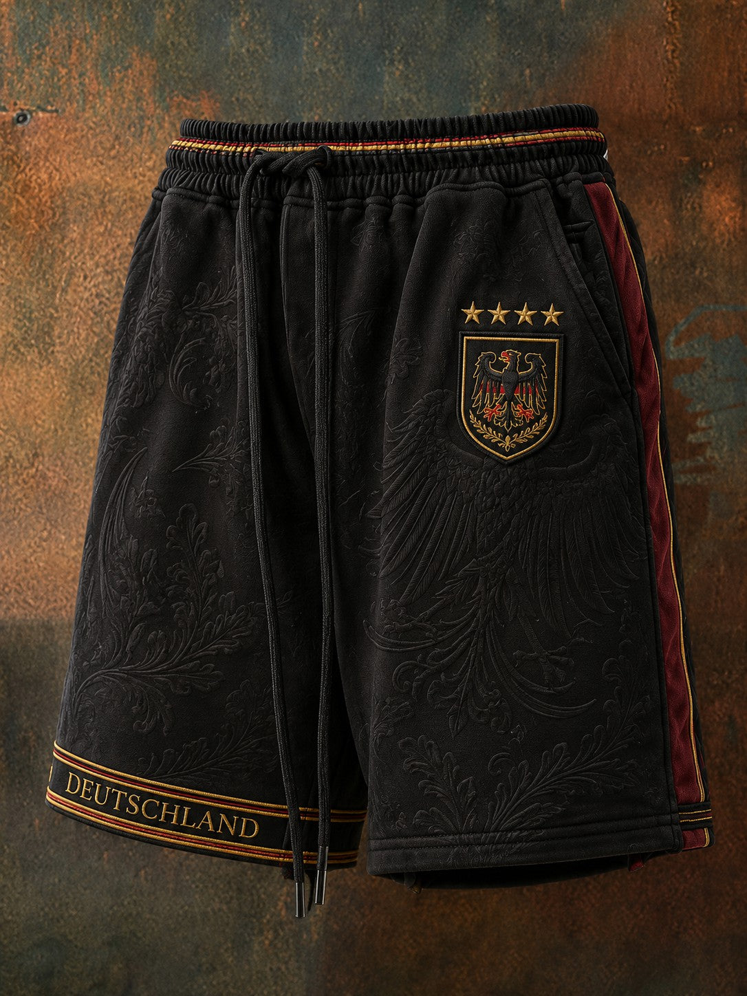 Men's Germany Football Printed Shorts