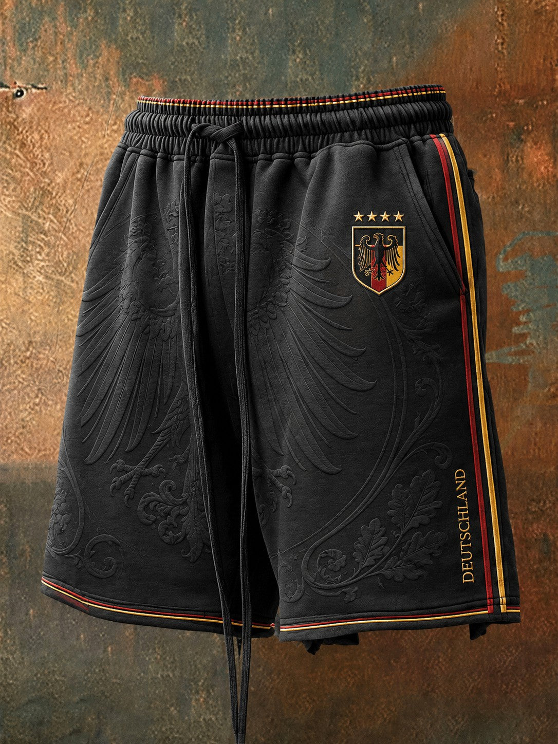 Men's Germany Football Printed Shorts