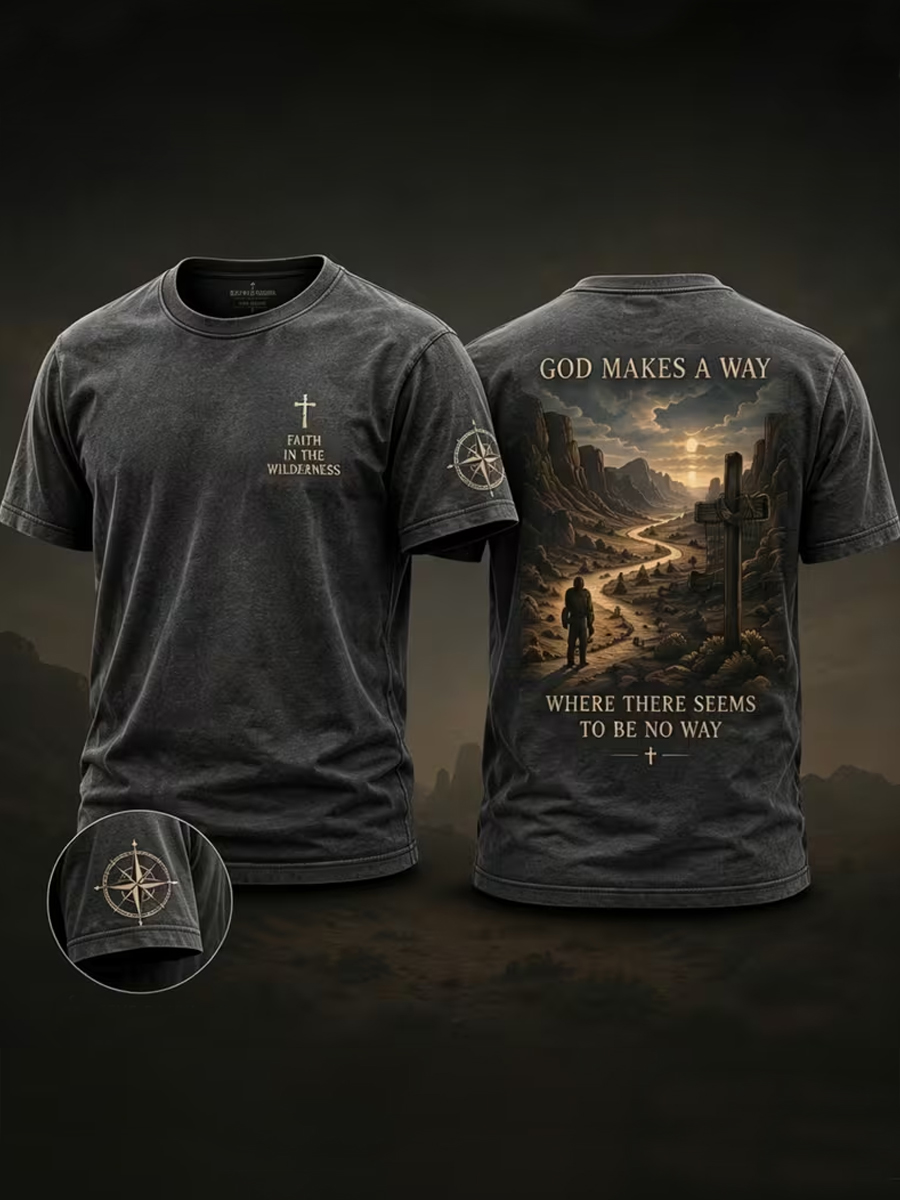 T-Shirt mit kurzen Ärmeln Männer gunst in der Wildheit