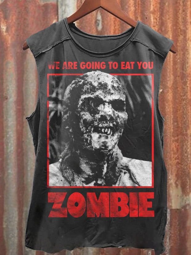 Unisex Zombie Casual Tank Top