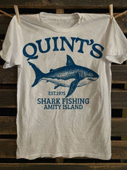 Quint's Shark Fishing Unisex Essential Tank Top