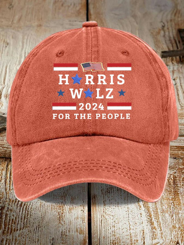 Unisex 2024 For The People Printed Hat