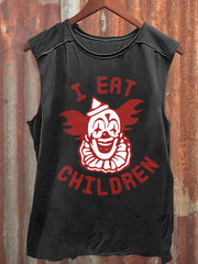 Scary Clown Tank Top