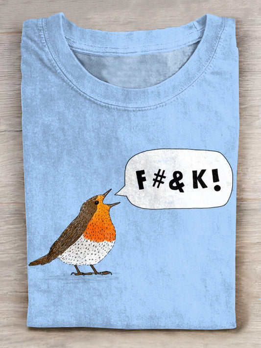 F#&k Art Print Casual T-Shirt