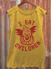 Scary Clown Tank Top