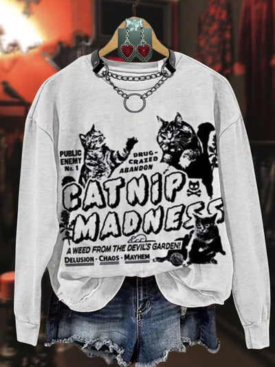 Catnip Madness Casual Sweatshirt