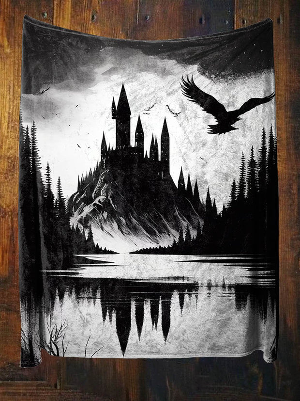 Harry Potter Magic Art Print Cosy And Warm Soft Plush Blanket