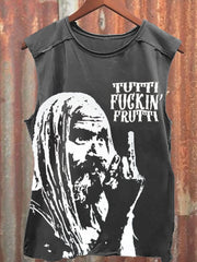 Unisex Tutti F*ckin Frutti Graphic Unisex Classic Tank Top