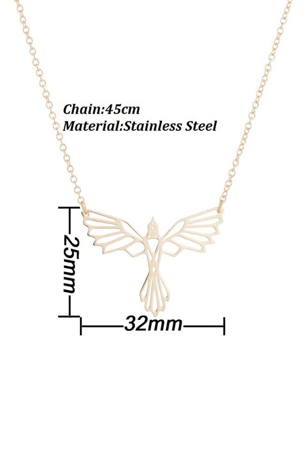 Animal Wings Collarbone Necklace Jewelry