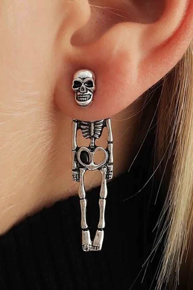 Halloween Skull Skeleton Earrings