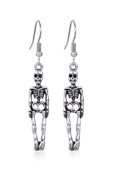 Halloween Skull Skeleton Earrings