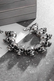 Vintage Personalized Skull Bracelet