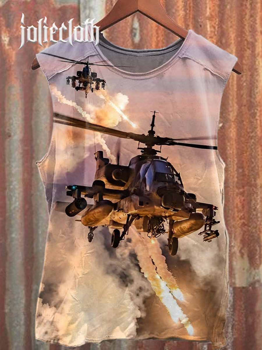 Men's Casual Printed Tank Top