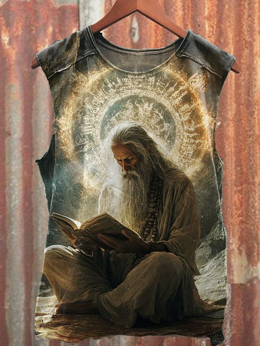Men's Casual Printed Tank Top