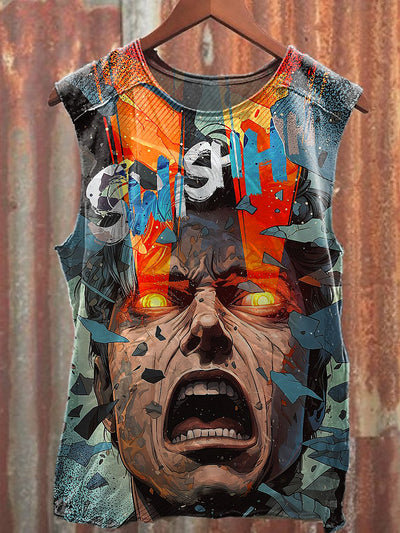 Men's Casual Printed Tank Top