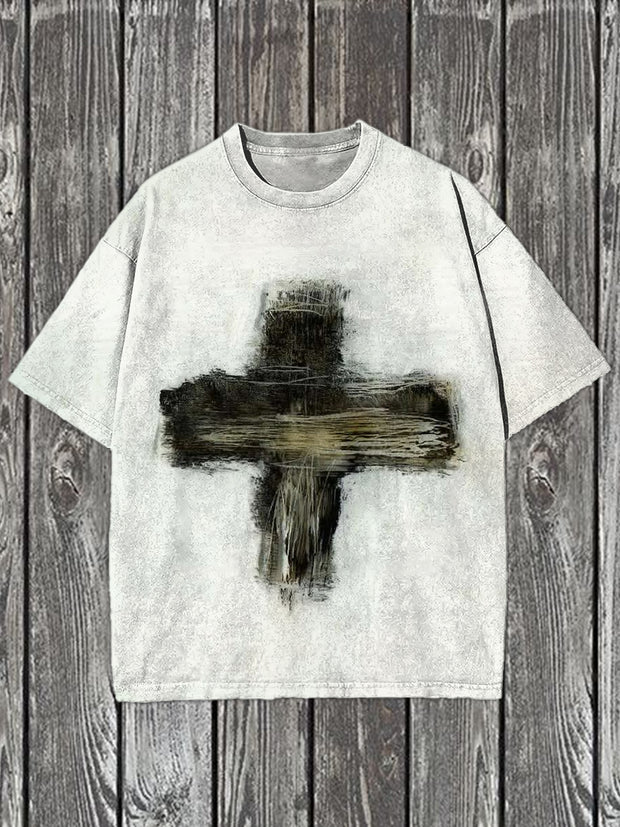 Vintage Ash Wednesday Art Illustration Casual T-shirt