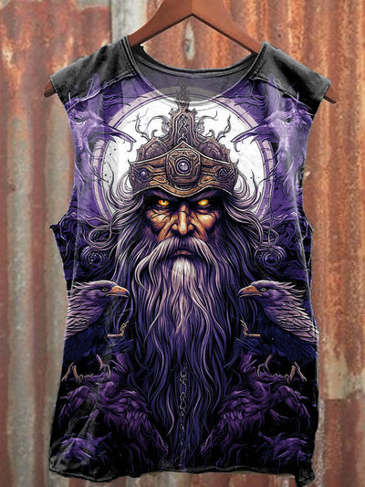 Men's Casual Odin Printed Tank Top