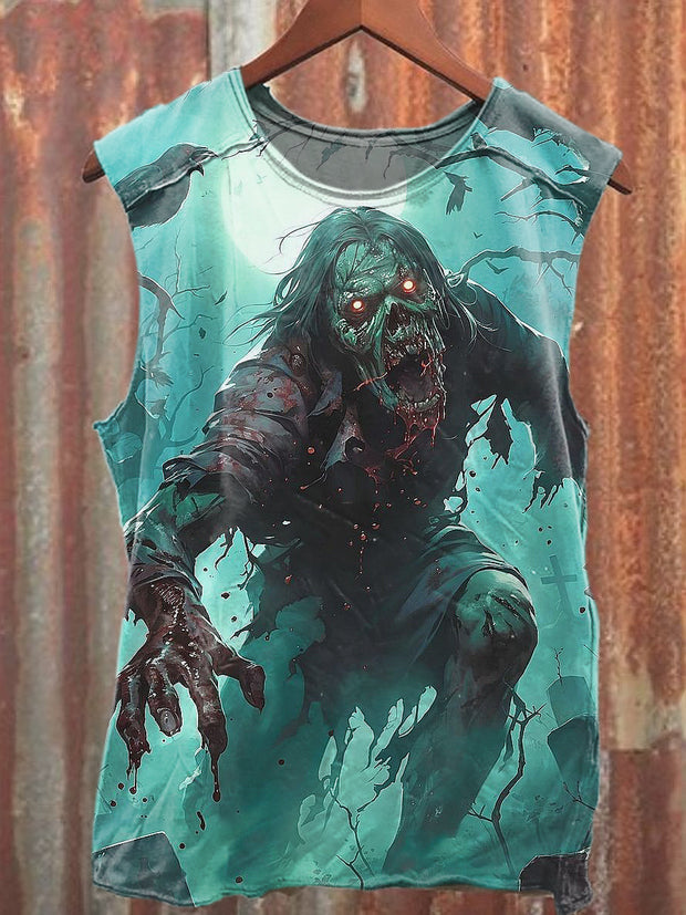 Men's Casual Printed Tank Top