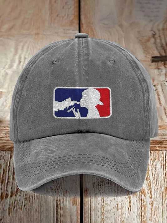 Vintage Art Print Casual Baseball Cap