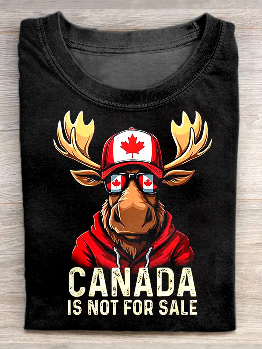 Retro Art Print Casual T-shirt