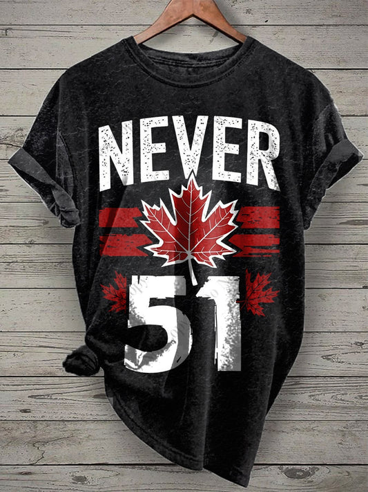 Retro Art Print Casual T-shirt